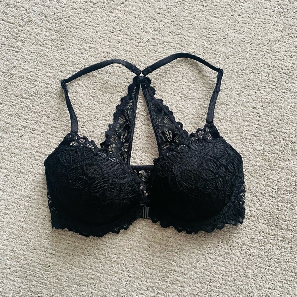 PINK Date Racerback Push Up Bra